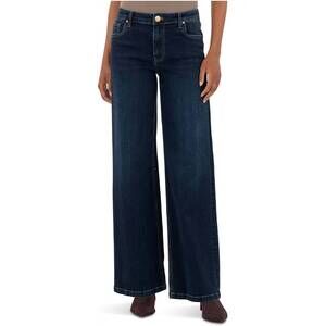 NEW KUT FROM THE KLOTH high rise wide leg with clean hem jeans in attributable